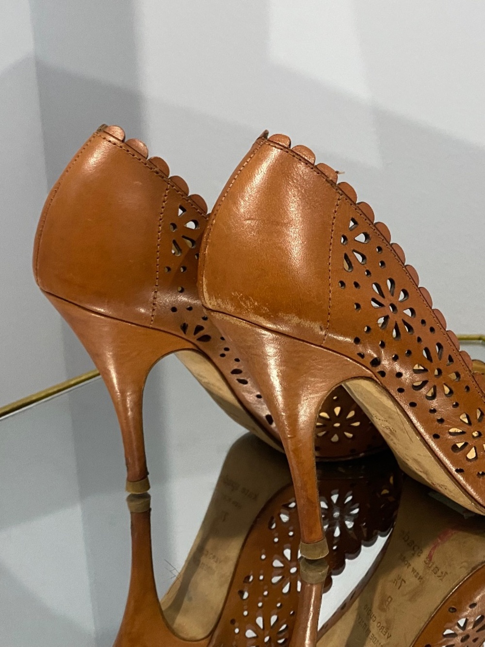Kate Spade brown heel - Picture 2 of 7